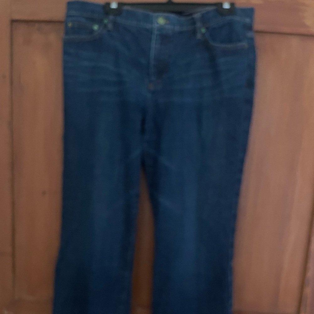Lauren Jeans Ralph Lauren Dark Wash Stretch Jeans 14